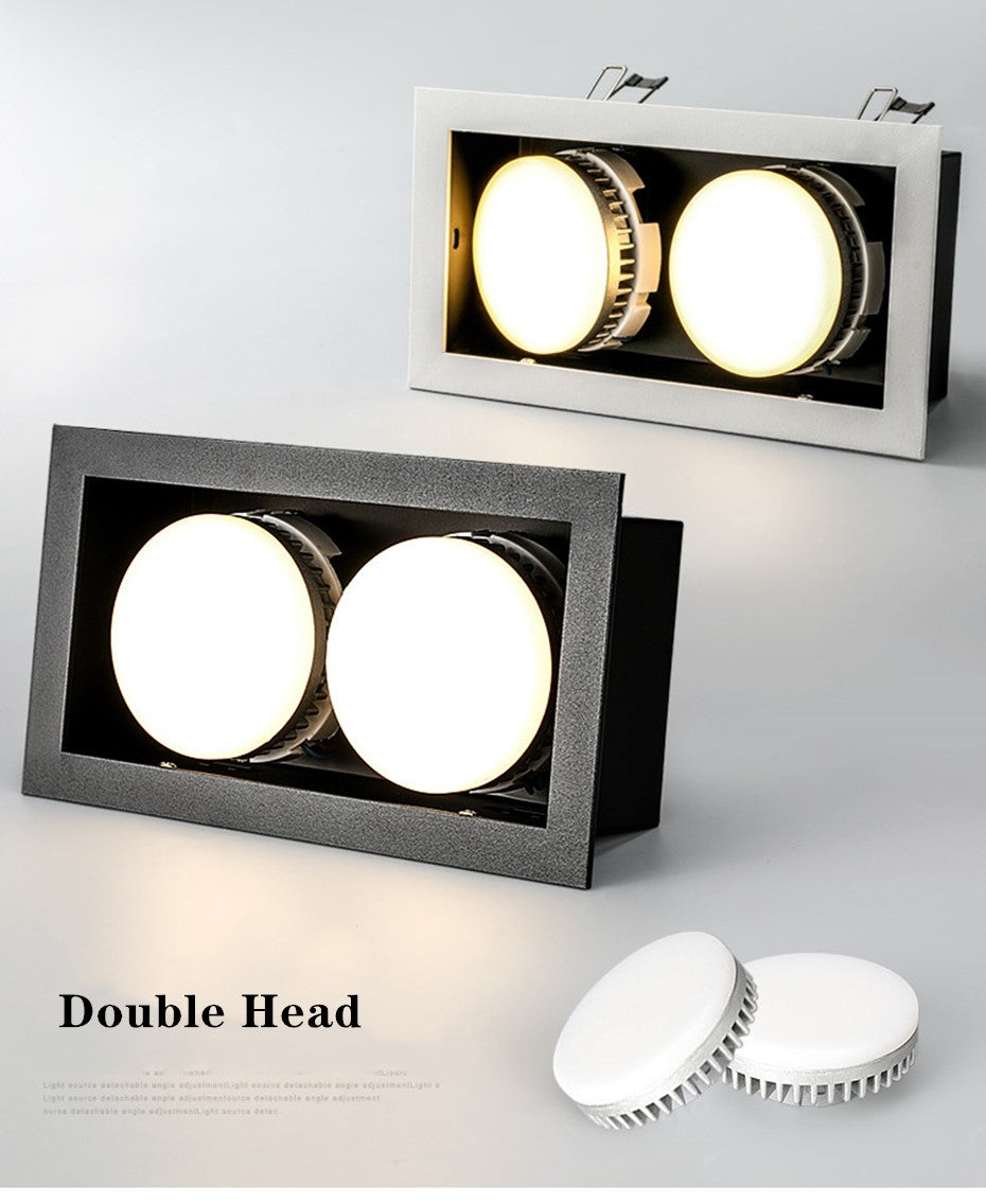 LED Ceiling Lamp Living Room lights 7W 18W 24W LED Bulb replaceable Ceiling Downlight lighting fixture for Bedroom and kitchen