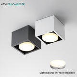 LED Ceiling lamp Surface Mounted Spot led downlight 12w 24w led bulb replaceable 45 Degree Rotation spot light for home lighting