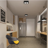 LED Ceiling lamp Surface Mounted Spot led downlight 12w 24w led bulb replaceable 45 Degree Rotation spot light for home lighting