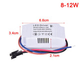 LED Constant Current Driver 90-265V 1-3W 4-7W 8-12W 13-18W 18-24W Power Supply Output 240mA External Drive For LED Downlight