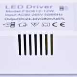 LED Constant Current Driver 90-265V 1-3W 4-7W 8-12W 13-18W 18-24W Power Supply Output 240mA External Drive For LED Downlight
