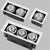 Double Dimmable Led downlight light Ceiling Spot Light 10w 20W 30W ac85-240V ceiling recessed Lights Indoor Lighting