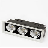 Double Dimmable Led downlight light Ceiling Spot Light 10w 20W 30W ac85-240V ceiling recessed Lights Indoor Lighting