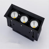 Double Dimmable Led downlight light Ceiling Spot Light 10w 20W 30W ac85-240V ceiling recessed Lights Indoor Lighting