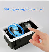 Double Dimmable Led downlight light Ceiling Spot Light 10w 20W 30W ac85-240V ceiling recessed Lights Indoor Lighting