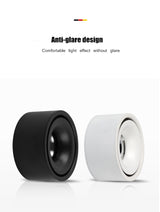 Round led downlight living room corridor aisle light without opening hole Ming mounted ceiling spotlight thin cob ceiling light