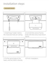 Aisilan Ultra-thin Led Surface Mounted Ceiling Downlight Anti-glare No Flicker Spot light for indoor Foyer Living Room AC90-260V