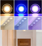 Downlight 5W Led Downlight Ac220v Six Color Recessed Downlight Ceiling Kitchen Living Room Indoor Spot Ceiling Light