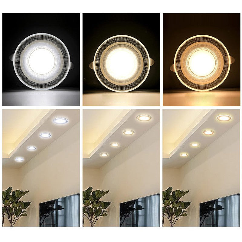 Downlight 5W Led Downlight Ac220v Six Color Recessed Downlight Ceiling Kitchen Living Room Indoor Spot Ceiling Light
