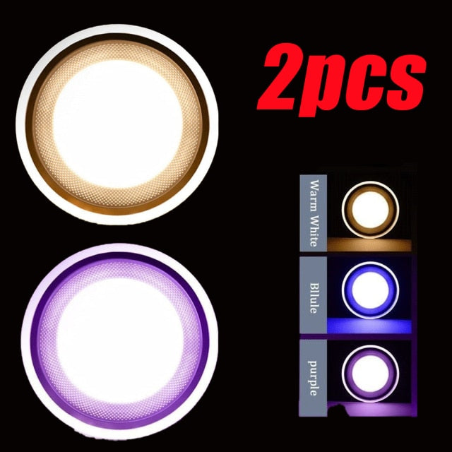 Downlight 5W Led Downlight Ac220v Six Color Recessed Downlight Ceiling Kitchen Living Room Indoor Spot Ceiling Light