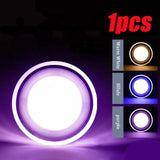 Downlight 5W Led Downlight Ac220v Six Color Recessed Downlight Ceiling Kitchen Living Room Indoor Spot Ceiling Light