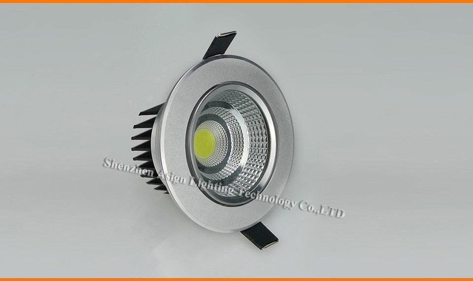 Super Bright Dimmable Led Down light COB Ceiling Spot Light 5w 10w 20w ceiling recessed Lights Warm Cool White Indoor Lighting