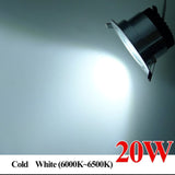 Super Bright Dimmable Led Down light COB Ceiling Spot Light 5w 10w 20w ceiling recessed Lights Warm Cool White Indoor Lighting