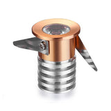 MINI in Ressessed LED Downlight 1W 3W 220V 230V LED Spotlight White / Black / Gold / Silver body  LED Downlight