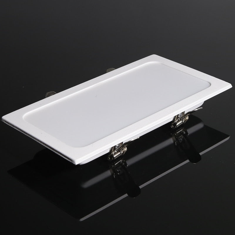 Panel embedded LED downlight 12W 18W 24w square LED spotlight LED ceiling light AC110V 220V