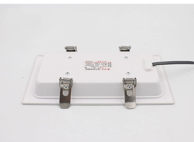 Panel embedded LED downlight 12W 18W 24w square LED spotlight LED ceiling light AC110V 220V