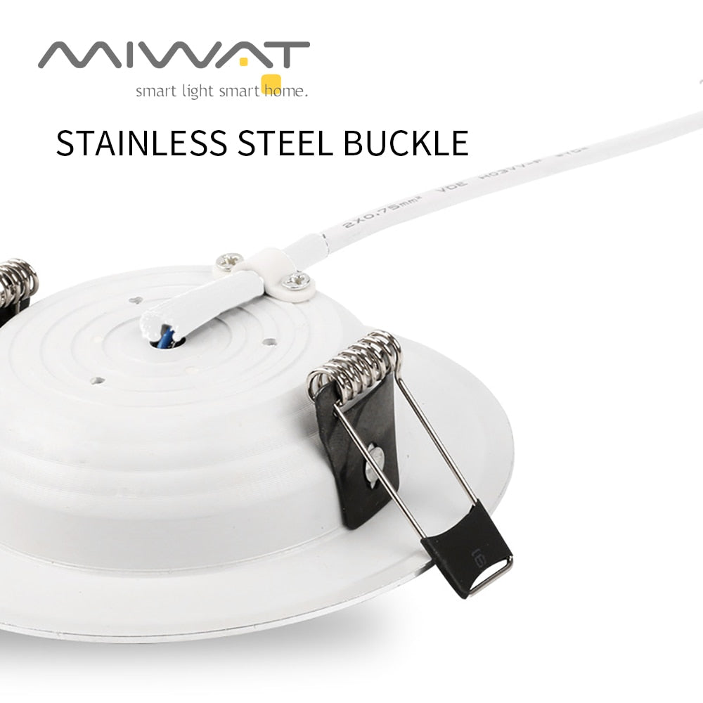 LED Downlight 3W 5W 7W 9W 12W 15W Round Recessed Lamp 220V 230V 240V Led Bulb Bedroom Kitchen Indoor LED Spot Lighting