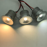 Hotel Sauna Light IP65 1W 12V 25mm Mini Ceiling Downlight LED Spot Lighting + IP67 Driver Adapter Stair Bathroom Lamp