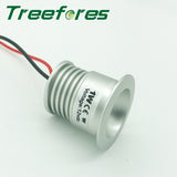 Hotel Sauna Light IP65 1W 12V 25mm Mini Ceiling Downlight LED Spot Lighting + IP67 Driver Adapter Stair Bathroom Lamp