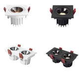 Recessed Led Downlight 7W 14W 10W 20W 110V 220V Bulb Ceiling Deep Anti-glare Indoor Spot Lighting For Home Office Stores Lamp