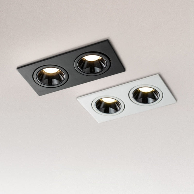 Recessed Led Downlight 7W 14W 10W 20W 110V 220V Bulb Ceiling Deep Anti-glare Indoor Spot Lighting For Home Office Stores Lamp