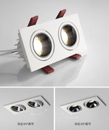 Recessed Led Downlight 7W 14W 10W 20W 110V 220V Bulb Ceiling Deep Anti-glare Indoor Spot Lighting For Home Office Stores Lamp