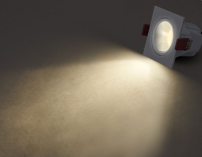 Recessed Led Downlight 7W 14W 10W 20W 110V 220V Bulb Ceiling Deep Anti-glare Indoor Spot Lighting For Home Office Stores Lamp