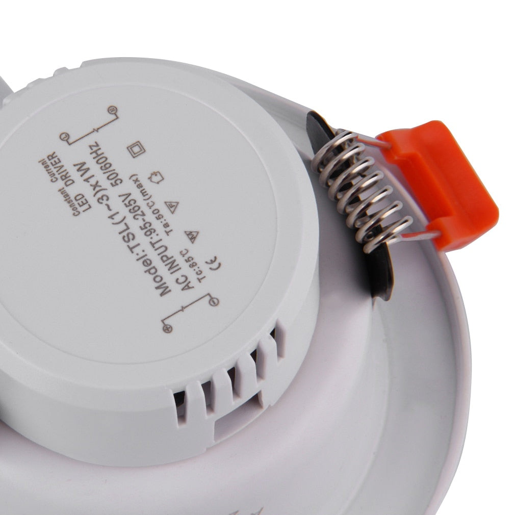 LED Downlight High Power 85-260V Integrated Compact 3W LED Ceiling Light Exquisitely Designed Durable