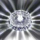 Downlight SMD 3W 5W LED Downlights crystal lamp Ceiling Spot Light With LED Driver AC110V 220V indoor Decoration