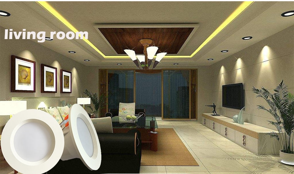 Radar Motion Sensor LED Downlight 5W 7W Round Recessed Lamp 90-260v 110/220V Led Bulb for living room study bedroom aisle Indoor