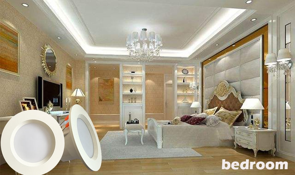 Radar Motion Sensor LED Downlight 5W 7W Round Recessed Lamp 90-260v 110/220V Led Bulb for living room study bedroom aisle Indoor