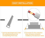 Radar Motion Sensor LED Downlight 5W 7W Round Recessed Lamp 90-260v 110/220V Led Bulb for living room study bedroom aisle Indoor