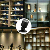 Led recessed cabinet mini spot light 110V 220v white / black 3W dimmable downlight Showcase Display Light