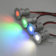 1W 12V 24V AC 110V 220V LED Cabinet Lamps Stair Wall Spotlight 15mm Recessed Ceiling Downlight Kitchen DJ Wedding DIY Lighting