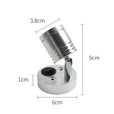 180 ° LED Spot Light DC 12V Spotlight Lamp Ceiling Spots Focus Downlights Indoor Lighting Wall Light Household Supplies