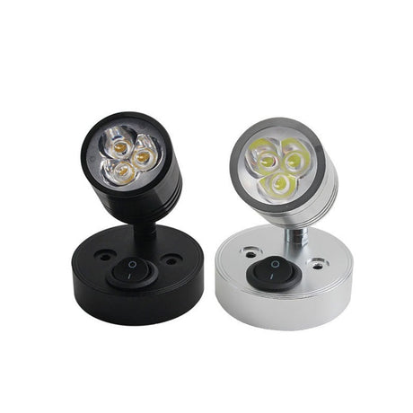 180 ° LED Spot Light DC 12V Spotlight Lamp Ceiling Spots Focus Downlights Indoor Lighting Wall Light Household Supplies