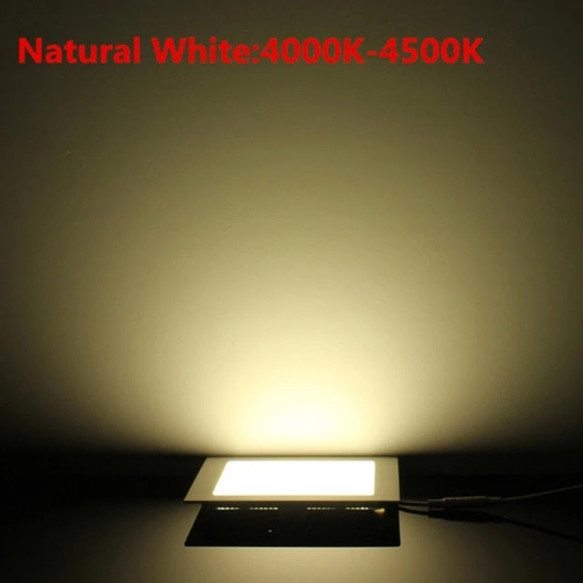 AC/DC 12V 24V led downlight 3W 4W 6W 9W 12W 15W 25W led ceiling recessed grid downlight Square indoor light