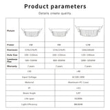 Gledopto Zigbee 3.0 Smart AC100-240V Dimmable Recessed LED Downlight Ceiling 12W Pro For Kitchen Bedroom Toilet Indoor Light