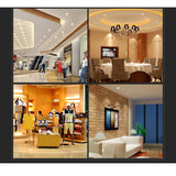 LED COB Spotlight Ceiling Lamp AC85-265V 3W 5W 7W 10W 12W 15W White Silver Aluminum Recessed Downlights Round Led Panel Light