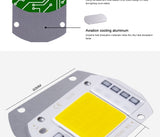 LED chip AC 220V without driver 20W 30W 50W COB LED lamp beads high-power smart IC outdoor DIY lighting downlight floodlight