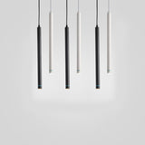 Dimmable 7w LED Pendant Lamp Long Tube downlight Island Dining Room Shop Bar Decoration Cylinder Pipe Lights Cord Pendant Lamps