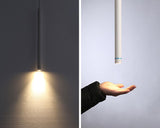 Dimmable 7w LED Pendant Lamp Long Tube downlight Island Dining Room Shop Bar Decoration Cylinder Pipe Lights Cord Pendant Lamps