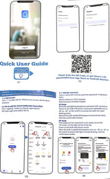 LED Smart Downlight Control Round Spotlight Intelligent Lamps Tuya 8pcs 5W/7W Smart light APP WiFi Ceiling RGB Warm Cold light