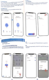 LED Smart Downlight Control Round Spotlight Intelligent Lamps Tuya 8pcs 5W/7W Smart light APP WiFi Ceiling RGB Warm Cold light