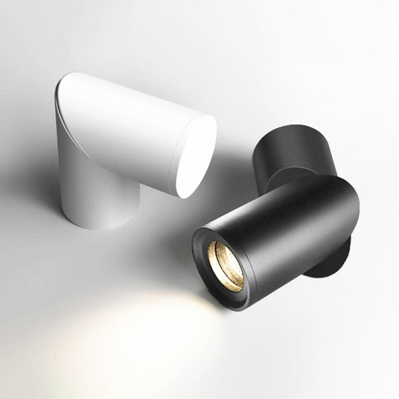 Dimmable Rotating LED Downlights 10W 15W 20W COB LED Ceiling Spot Lights AC110-220V LED Wall Lamp Warm Cold White Indoor Lighting