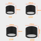 Surface Mounted Ceiling Downlight 5W 10W 15W 20W 85-265V lamp Led downlights Ceiling Spot light +led driver AC85-265V