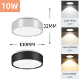 Surface Mounted LED Foldable Downlights Ceiling Spots Fixtures 220V 5W 10W 15W 25W COB Spotlight For Indoor Lighting Home Living Room