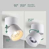 Led Surface Mounted Ceiling Downlight bedroom Adjustable LED Bulb SPOTS DIRIGIBLES Living Room led ceiling spot light fixtures