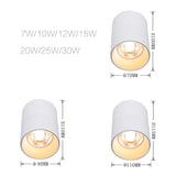 Led Surface Mounted Ceiling Downlight bedroom Adjustable LED Bulb SPOTS DIRIGIBLES Living Room led ceiling spot light fixtures