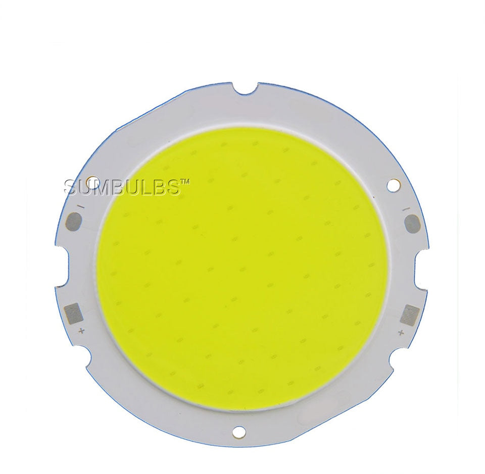 LED COB Chip 76MM Round On Board Lamp DC30-33V 20W 30W LED Light Bulb Source for Spotlight Downlight Warm Natural Cold White